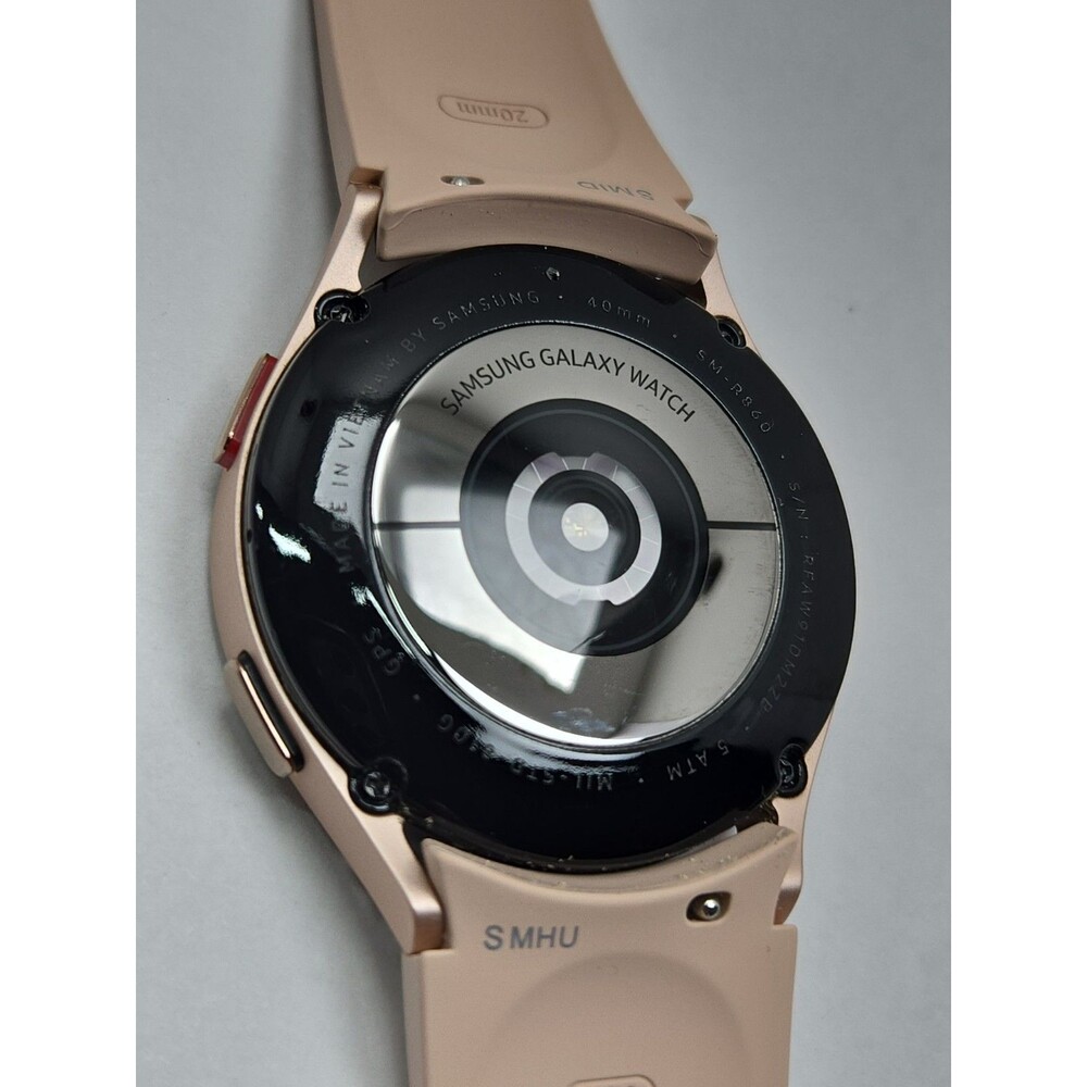 Samsung Galaxy Watch4 SM-R860 40mm Pink Bluetooth Wear OS Smartwatch - Read - Picture 10 of 11